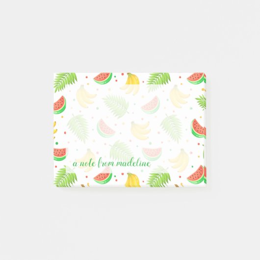 Tropisch vruchtendraaier post-it® notes (Voorkant)