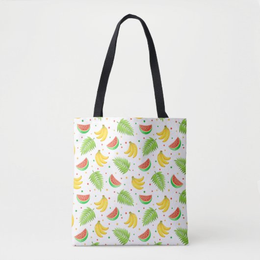 Tropisch vruchtendraaier tote bag (Voorkant)