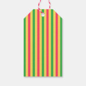 Tropisch vruchtenijs klaar voor Pop Baby shower Cadeaulabel (Achterkant)