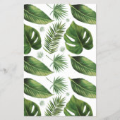 Tropisch waar ze Vrijgezellenfeest-spelkaart hebbe Flyer (Achterkant)