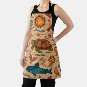 Tropisch Wander All-Over Print Schort Cadeau (Insitu)