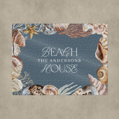 Tropisch warm zee shell zomervakantiehuisje legpuzzel