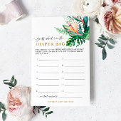 Tropisch wat er in het luierbalkschoenspel zit