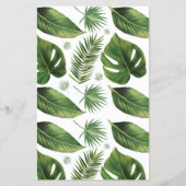 Tropisch wat Groom noemt Vrijgezellenfeest Game Ca Flyer (Achterkant)