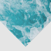 Tropisch water Blauwe Oceaan Beach Zee Aqua tissue Tissuepapier (Detail)