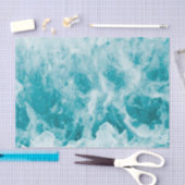 Tropisch water Blauwe Oceaan Beach Zee Aqua tissue Tissuepapier (Craft)