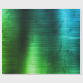 Tropisch water metallisch industrieel VIP Cadeaupapier (Vlak)