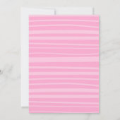 Tropisch Water Slide Zomer Verjaardagsfeest Kaart (Achterkant)