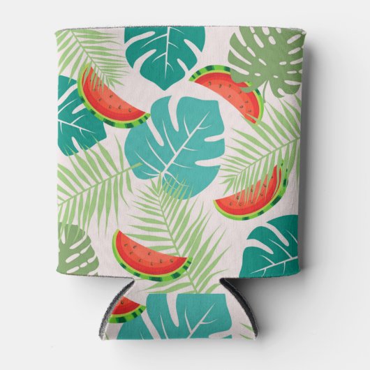 Tropisch watermeloen blikjeskoeler (Voorkant)