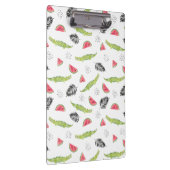 Tropisch watermeloen en krokodilpatroon klembord (Rechts)