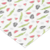 Tropisch watermeloen en krokodilpatroon tafelkleed (Gekanteld)