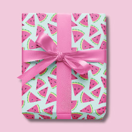 Tropisch Watermeloen Fruit Patroon Cadeaupapier