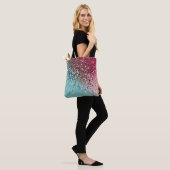 Tropisch watermeloen glitter #1 tote bag (Op model)