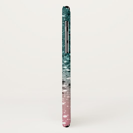 Tropisch watermeloen glitter #2 Case-Mate iPhone case (Achterkant/links)