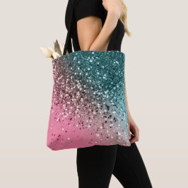 Tropisch watermeloen glitter #2 tote bag