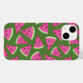 Tropisch watermeloen zomerpatroon Case-Mate iPhone case (Achterkant (horizontaal))