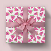 Tropisch watermeloenpatroon cadeaupapier