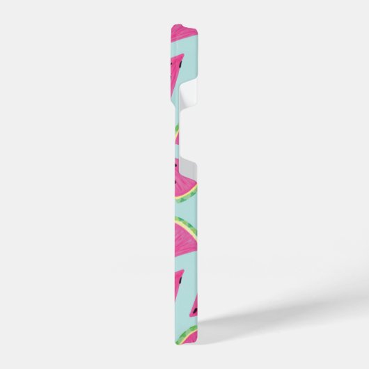 Tropisch watermeloenpatroon iPhone hoesje (Linkerkant)