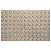 Tropisch watermeloenpatroon stof (Yard (91,4 cm))