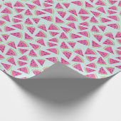 Tropisch watermeloensysteem cadeaupapier (Hoek)