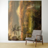 Tropisch Waterval Museum van Hawaii | Muur Wandkleed (In situ)