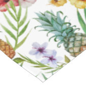 Tropisch waterverf-ananassepatroon met hawaii-them tafelkleed (Gekanteld)