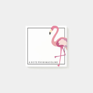 Tropisch | Waterverf Flamingo Post-it® Notes