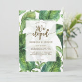 tropisch we hebben de knoop vastgebonden die we he kaart (Staand voorkant)