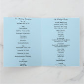 Tropisch weduwenprogramma voor Beach Seashell Bedankkaart (Binnen)