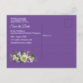 Tropisch Wisteria Paradise bij het Gouden Paleis Aankondigingskaart (Achterkant)