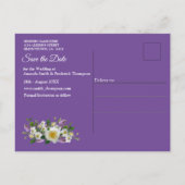 Tropisch Wisteria Paradise bij het Gouden Paleis Aankondigingskaart (Achterkant)