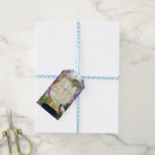 Tropisch Wisteria Paradise bij het Gouden Paleis Cadeaulabel (Met Touw)