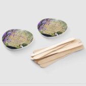 Tropisch Wisteria Paradise bij het Gouden Paleis Handwaaier (Niet-gemonteerd)