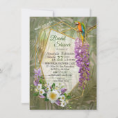 Tropisch Wisteria Paradise bij het Gouden Paleis Kaart (Voorkant)