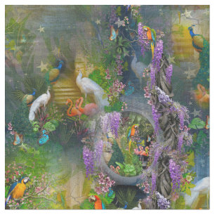 Tropisch Wisteria Paradise bij het Gouden Paleis Stof