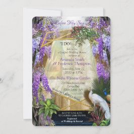 Tropisch Wisteria Paradise op het Gouden Paleis in Kaart