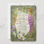 Tropisch Wisteria Paradise op het Gouden Paleis in Kaart (Voorkant)