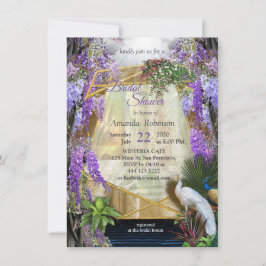 Tropisch Wisteria Paradise op het Gouden Paleis in Kaart