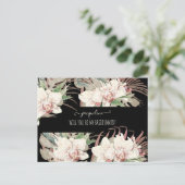 Tropisch-witte orchidee-Floral zijn mijn Bridesmai Briefkaart (Staand voorkant)