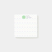 Tropisch Yarn Ball String Pattern Post-it® Notes (Voorkant)