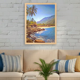 Tropisch Yelapa-strand Mexico 761-kunstprint Poster