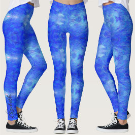 Tropisch Yelapa Water, gebarsten 0819 Leggings