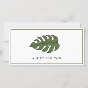Tropisch Zakelijk Cadeaubon voor Palmblad Spa