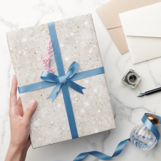 Tropisch Zand Glitter   Cadeaupapier (Geschenken)