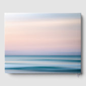 Tropisch zandstrand en zeeshells bruiloft gastenboek (Achterkant)