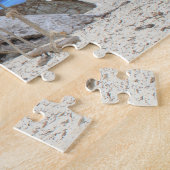 Tropisch zandstrand legpuzzel (Zijkant)