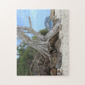 Tropisch zandstrand legpuzzel (Verticaal)