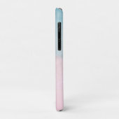 Tropisch zandstrand met turquoise zee monogram Case-Mate iPhone case (Achterkant/links)