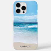 Tropisch zandstrand Modern Case-Mate iPhone Case (Achterkant)