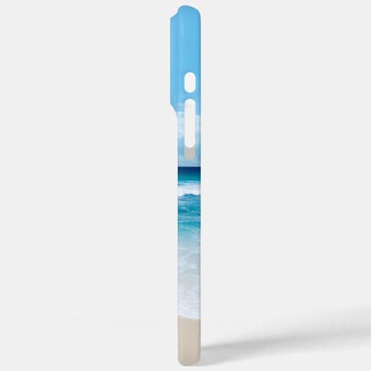 Tropisch zandstrand Modern Case-Mate iPhone Case (Achterkant / Links)